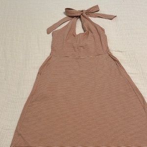 Pact brand "fit and flare" dress
